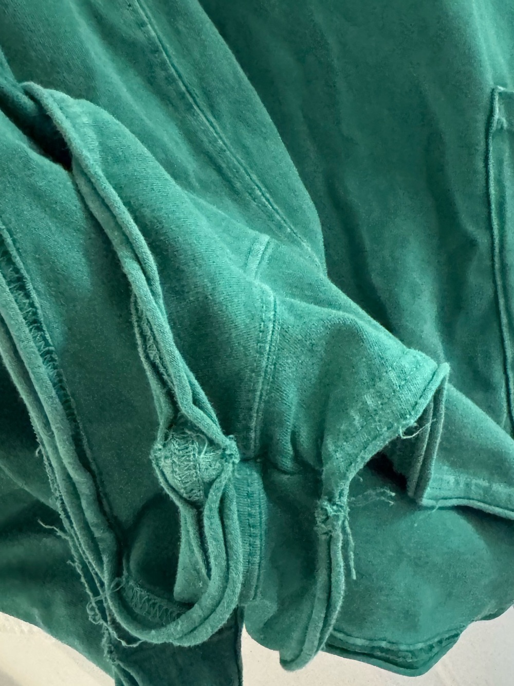 FP Movement by Free People Green Hot Shot Tee Romper Size M - Picture 10 of 16